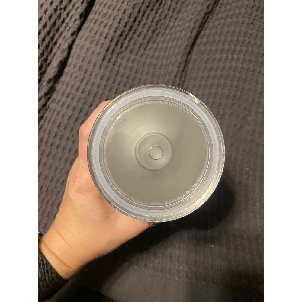 Starbucks 🐾 Matte Silver Purple Venti Stainless Steel Straw Tumbler